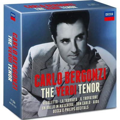 Big Boxes: Carlo Bergonzi--Verdi Tenor Nonpareil In Style