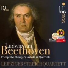 Level-Headed Beethoven From Leipzig BEETHOVEN_String-Quartets_Leipziger-Streichquarett_MDG_jens-f-laurson_classical-critic