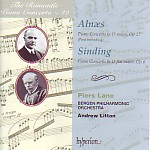 Sinding and Alnaes: Lovely Piano Concertos from Hyperion