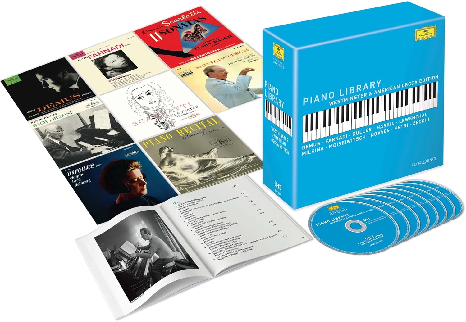 Big Boxes: Eloquence’s Westminster and Decca Piano Library