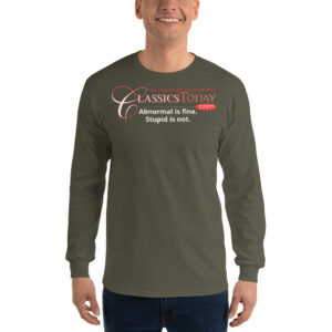 "Abnormal is fine. Stupid is not." Men’s Long Sleeve T-Shirt (various colors)