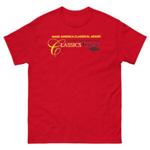 "Make America Classical Again" Men's Heavyweight Tee (Red Only)