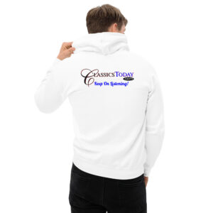 "Keep On Listening" Hoodie (white)
