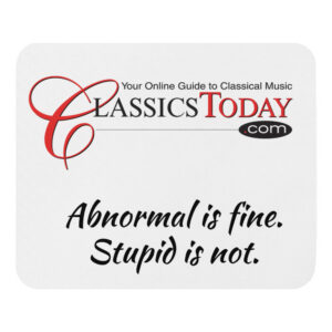 "Abnormal is fine. Stupid is not." Mouse pad